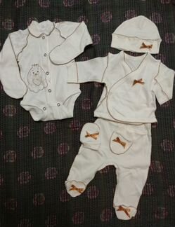 Пакет 8 вещей на рост 56-62 (новое)