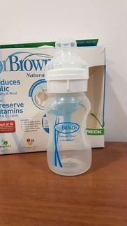 Новая антиколиковая бутылочка Dr. Browns