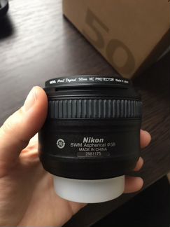 Объектив Nikkor 50 mm 1.8 af-s