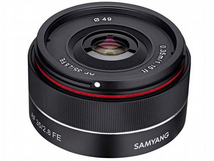 Samyang AF 35mm f/2.8 FE Sony E новый в упаковке
