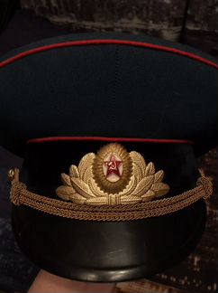 Фуражка парадная офицера вс СССР