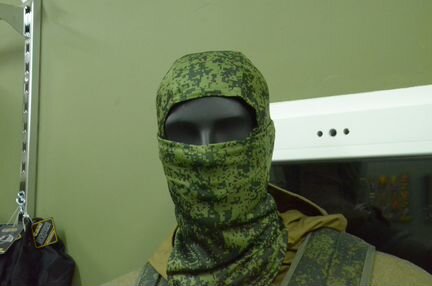 Балаклава, маска в камуфляже емр Цифра