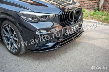 Накладка на бампер BMW X5 G05 (18+) MD