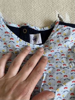 Petit bateau платье 126 см для девочки