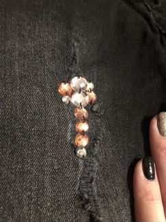 Джинсы для девочки 5-6 лет