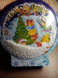 Банка для новогоднего подарка