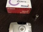 Плёночный фотоаппарат canon prima zoom 76