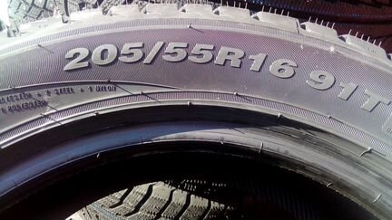 Зима нешипы 205/55/16 XL в сборе на ваз Веста