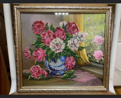 Картина из чешского бисера