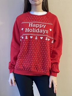 Свитшот красный H&M