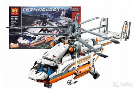 Конструктор 38008 lele Грузовой вертолет