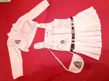 Комплект платье на девочку тройка