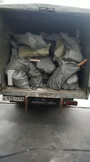 Вывоз мусора на газели