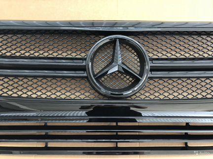 Решетка 63 амг черная Мерседес Гелендваген