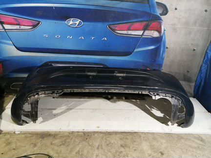 Opel Astra J 2009-2017 бампер задний хетчбек