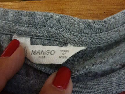 Футболка с длинным рукавом Mango