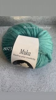 Шапка из перуанской пряжи в наличии э