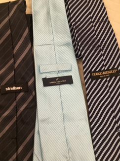 Брендовые галстуки.100 шёлк. Куплены в Германии, в