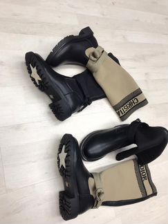 Ботфорты высокие демисезон черные бежевые