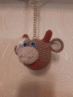 Игрушка. брелок. бык. новый год