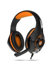 Гарнитура игровая crown cmgh-102T black&orange