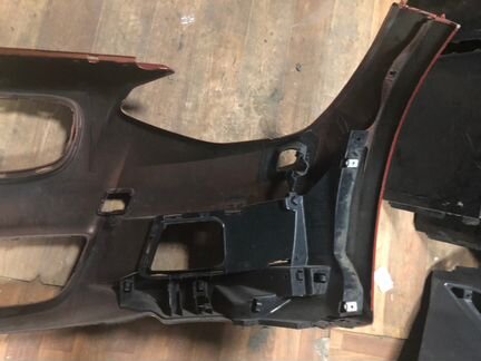 Бампер передний М пакет bmw F21 под омыватель