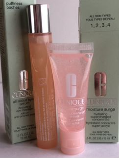 Clinique moisture Концентрат и Сыворотка д/глаз Но