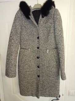 Пальто на шерстепоне. Размер 44-46