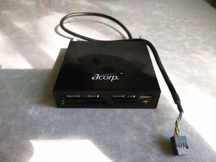 Внутренний картридер Acorp Crip200-B