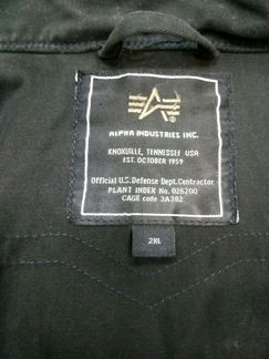 Куртка alpha industries