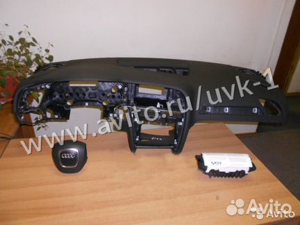 Airbag комплект Audi A4 (b8), 4 спицы, 2007-2011