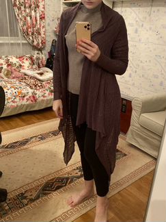 Кардиган накидка