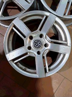 Диски бу литые R17 B на VW Touareg
