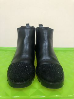 Полусапоги Trussardi. Италия. 40 р. Кожа. Еврозима
