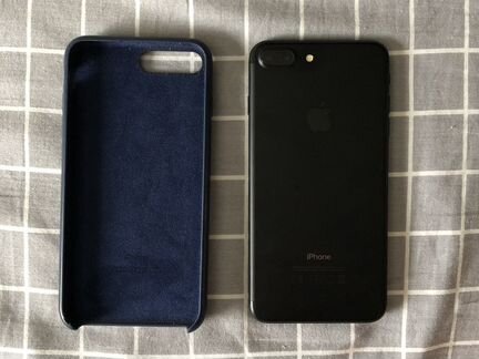 Телефон iPhone 7 plus 128gb (бу) черный