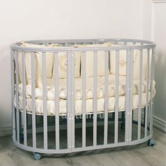 Кровать детская Incanto mimi 7в1 с накладкой пвх