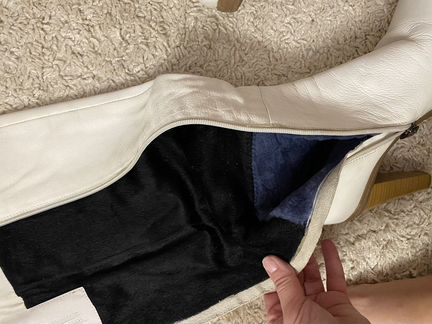 Сапоги кожаные женские 39 размер