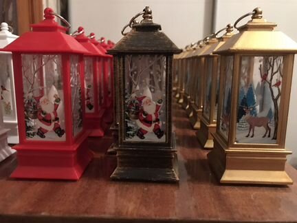 Новогодние фонарики -игрушки