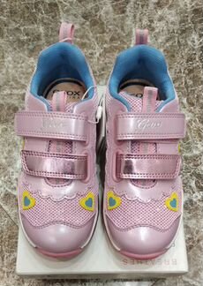 Кроссовки Геокс с мигалками р 27