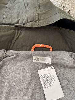 Ветровка-парка, “H&M”, Новая (128)