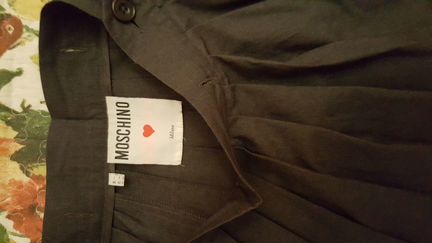 Юбка Москино классическая серая