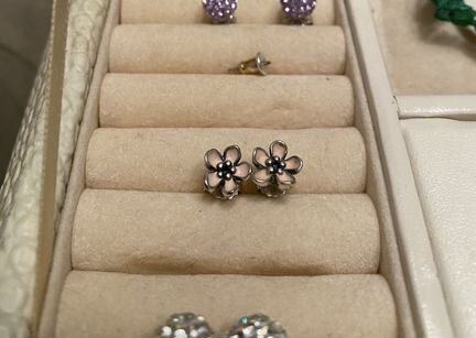 Шармы пандора, серьги пандора