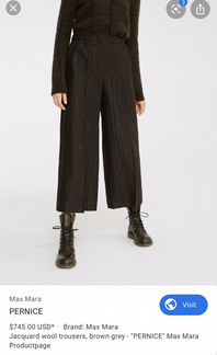 Max Mara Брюки кюлоты
