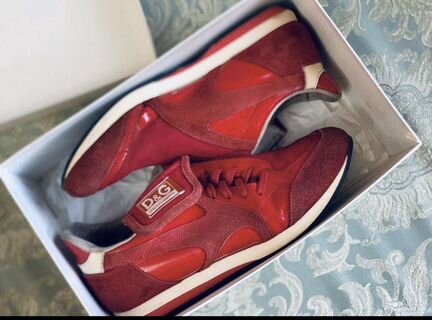 Красные кроссовки DG(оригинал)
