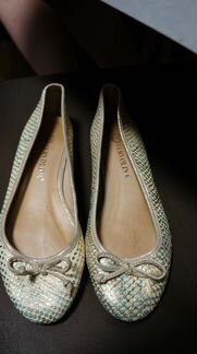 Кожаные балетки р.35