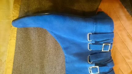 Сапоги замша весна/осень faithful