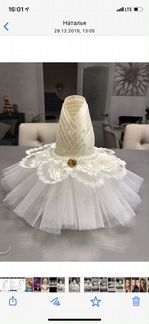 Свадебные костюмы для бутылок шампанского