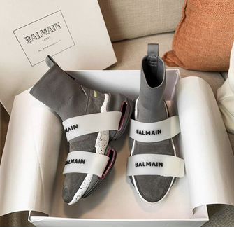 Balmain Bold кожаные кроссовки (35-41 EU)