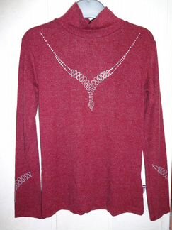 Детская водолазка со стразами. Рост 140