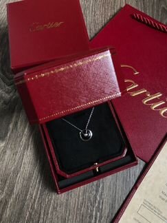 Подвеска Cartier amulette оникс